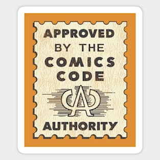 Comics Code Magnet